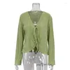 Damespolo's Elegant en jeugdvrouw Blouses Ins 2022 Loose Spice Summer Top slanke wijd uitlopende lange mouw geplooide stranduitjes shirt