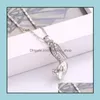 Hanger kettingen kristalschoenen hangers ketting sier gouden ketens dames strassige strass highheeled schoen charmes voor vrouwen sieraden drop d otw9b