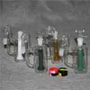 Glass o strukturze plastra miodu Ashcatcher Bong 14 mm rozmiar stawu szklana rura wodna Percolator mini olejnik kwarcowy Banger