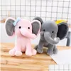 Kledingaccessoires voor pluche spullen hoogwaardige dhs originele choo express speelgoed olifant humphrey zachte dieren pop voor het slapengaan dhm5b