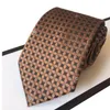 Мужской галстук из 100% шелка, жаккардовая пряжа, окрашенная в стандартную фирменную подарочную коробку, упаковка, бизнес 2023305e