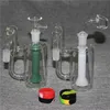 Honeycomb Glass Ashcatcher Hookah Bong 14mm Joint Size Glass Water Pipe Percolator Mini Oil Rig Quartz Banger