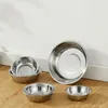 Other Dog Supplies Cat and dog stainless steel bowl pet bowls liner cats basin