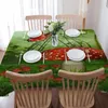 Housses de chaise champignon papillon vert conte de fées salle à manger mariages banquet housse extensible cuisine Spandex