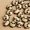 Dekoracje gwóźdź Art 5pcs Wykwintna dekoracja trójwymiarowa jesienna, niechętnie, urocze macaroon Lakier Lakier Giant Panda