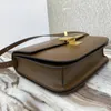 10a Mirror Top Designer Brand Luxury Womens Bag Small Square äkta läder axel Messenger Postman Crossbody Saddle Box Tofu Retro Classic Fashion Baguette Co