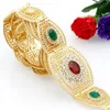 Belts Neovisson Morocco Luxuriant Jewelry Belt Arabic Women Dress Mintgreen Crystal Gold Color Adjustable Length