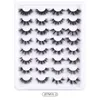 16 Pairs Mink False Eyelashes Thick Handmade Hair Curl Natural Eyelash Wholesale