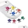 Schuhteile Zubehör Großhandel M Croc Charms Schnalle Clog Buttons Pins Armband Armband Dekoration Kinder Teen Adty Party Geschenke D Dhylt