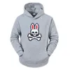 psychologisch konijntje hoodie skelet bunny brief logo print vrouwen hoodie herfst winter streetwear heren sport design sweatshirt top harajuku pullover 7784