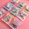 Gift Wrap 100pcs/lot Candy Bag Cookies Pack Transparent Glass Bottle Pattern Wrapper Homemade Nougat Party Sack Food Packing Bags