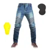 Motorcycle Apparel Fashionable 4 Season Leisure Pants Off-road Outdoor Riding Jeans With Protective Equipment Knee