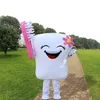 Promotion Quality Tooth Mascot Costume Adult Cartoon Suit Outfit Opening Business Parents-child Campaign