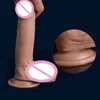 Dildo giocattolo del sesso per le donne Ventosa per cazzi finti Dildo realistici in silicone Pene Masturbazione femminile Giocattolo erotico Lesbica