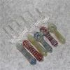 Hookah Glass Nectar Pipe Kit met Quartz -tips Dab Stroopolies Rookpijp Tabak Handleidingen