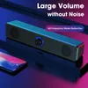 Altavoces portátiles 4D Surround Soundbar Bluetooth 5.0 Altavoces de computadora Subwoofer estéreo con cable Barra de sonido para PC portátil Home Theater TV Aux Speaker T221213