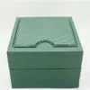 Groen merk bekijk originele doos papieren kaart portemonnee cadeau dozen handtas 185 mm 134 mm 84 mm 0 7 kg voor 116610 116660 116710 241c