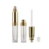 100 st 8 ml l￤ppstift beh￥llarflaska med kronlock transparent l￤ppbalsam flaska kosmetiska r￶r SN499