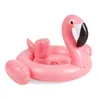 Kamizelka ratunkowa nadmuchiwana flamingo jednorożca toucan pływające rurki basenowe dla dzieci dziecięce pucharki Krąg Mattress plażowe zabawki T221214