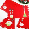 TABELA MATS JX-LCLYL Ano de Natal Placemat Pad Pad Pad Não Palha