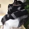 Fashionable scarves for men and women checked letters cashmere designer high quality scarf 180x30cm no box