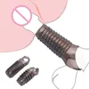 SEX TOYS MASAGER Vibrator Siliconen herbruikbare penishuls strapon vertraagde ejaculatie kuisheid apparaat slot sperma erectie speelgoed voor mannen bondage uitrusting 0YQP