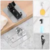 Bath Accessory Set Supplies Showerhead Stand 90° Adjustable Punch Free Aluminum Shower Holder Wall Gel Mounted Bathroom Accessories