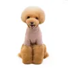 Dog Apparel Pet Clorful Thickening Cotton T-Shirt Puppies Body Warm Coat Winter Clothes Hoodies Costumes Clothing Product