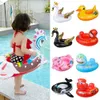 Life Vest Buoy Inflatable Yellow Duck Water for 0-5Y Pool Bathtub Float Seat Baby Swimming Ring Swim Circle T221214