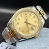 남자 자동 기계식 시계 다이아몬드 손목 시계 링 링 41mm 904L UU3 클래식 모든 스테인레스 스틸 절묘한 시계 디자이너 게임 Sapphire Luminous Watches