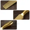 Stainless Steel Butter Knife Gold Cheese Fork Pizza Cake Dessert Cut Knifes Home Restaurant Kitchen Cream Shovel Spatula BH8105 TQQ