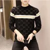 Men's Sweaters for New Fall Winter Fashion O-neck hooded black Sweater Soft Warm Knitted Pullovers Casual Sweaters