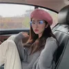 Boinas japonesas fontes de cabelo de pelúcia japonesa Cap mulher outumn e inverno moda ao ar livre calor elegante pintor chapéu boina casquette