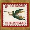 Vintage Christmas Holiday Wystrój prawdziwy opłata pocztowa ponad 50 -letnia Mint Stan Stan Stinks Slocking Difts Prezenty
