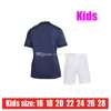 22 23 قمصان كرة القدم 2023 Maillots de Football Giroud Benzema Football قمصان Mbappe Griezmann Dembele Maillot Foot Kit Top Shirt French Men Kids Sets