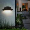 Wall Lamp Modern Bowler Hat LED Outdoor Waterproof Light Sconce For Cafe Porch Bedroom Restaurant Bedside Aisle Decor