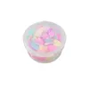 8G różowy motyl kształt gwiazdy cekiny zabawki sztuki do rzemiosła kolorowe PVC luźne cekiny DIY Slime Slime Fase Telefle Case Decor Decorki 1187
