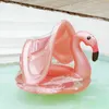 Kamizelka ratunkowa Flamingo Inflatible Circle Circle Baby Enfant Ploat Basen Jednorożec Pierścień pływacka z Słońca Pływające siedzenie Summer na plaży Basen zabawki T221212