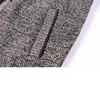 Pulls pour hommes 2022 hiver hommes chaud cachemire laine cardigan à fermeture éclair manteau homme tricots de style décontracté veste vêtements masculins