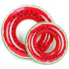 Life Vest Buoy Watermelon Inflatable Adult Kids Swimming Ring Inflatable Pool Float Circle for Adult Children T221214