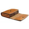 Wallets AETOO Men's Simple Card Bag Leather Compact Portable Retro First Layer Cowhide Pure Bank Storage Female Driver