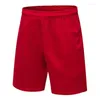 Herren-Shorts, Fitnessstudio, Bodybuilding, für Männer, Fitness, kurze Strumpfhosen, Taschen, Jogger, Unterhose, aktive Jogginghose