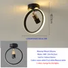 Taklampor Modern LED -lampa f￶r vardagsrum Luster de Plafond Corridor Entrance Aisle