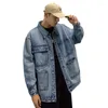 Men's Jackets High Quality Denim Men's Brand Loose 2023 Net Red Ins Fashion Bf Versatile Autumn And Winter Jacket