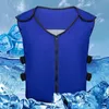 Jaquetas de caça Gelo de coletes de resfriamento de verão para homens e mulheres fria projetada com tiras ajustáveis ​​Variedade de tipos de corpo
