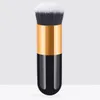 Fundação de maquiagem de pó macia Fundação portátil Lady Brush Tool Cosmetic Tool Faz o Cosmético Grande pincel único facial facial