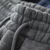 Men's Pants Heavy Polar Cashmere Men 's Trendy Winter Fleece Thick Loose Leisure Tappered Sports