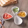 Conjunto de 4pcs Molho de cerâmica Tigela de 3,5 onças Mini tigelas para molhos Salsa lanches pequenos acompanhamentos