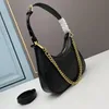 Bolso de hombro a la moda para mujer, bolsos combinables a la moda de cuero genuino de diseñador, bolso de mano de lujo para mujer