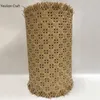 Decoratieve bloemen kunstmatig plastic rattan natuurlijk tian zida diy weave rattans materiaal voor tafel stoel meubels reparatie huisdecoraties ambachten